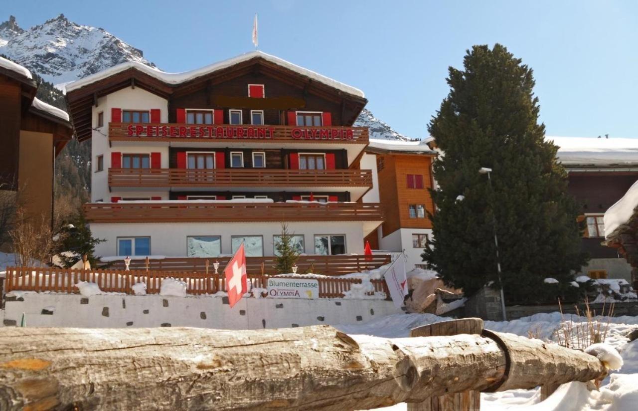 B&B Hotel Alpina Grächen Exterior foto