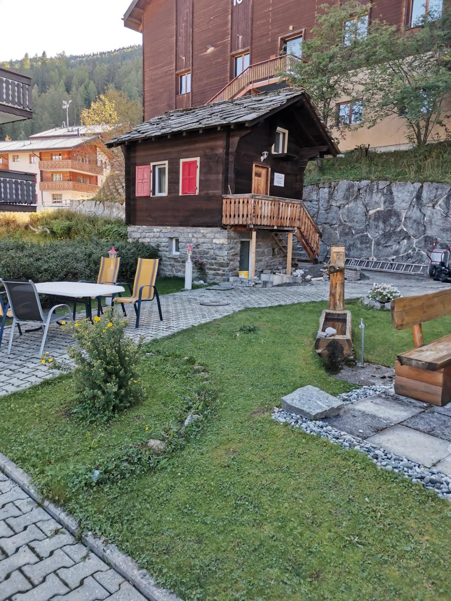 B&B Hotel Alpina Grächen Exterior foto