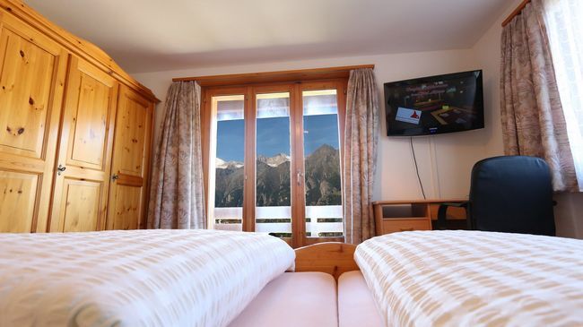 B&B Hotel Alpina Grächen Zimmer foto